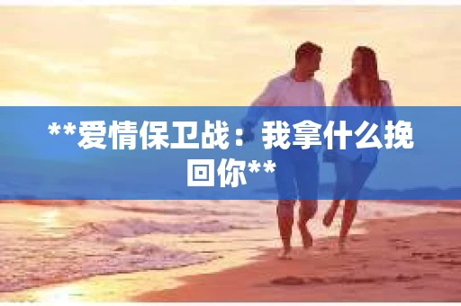 **爱情保卫战：我拿什么挽回你**