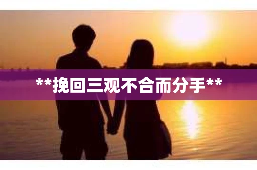 **挽回三观不合而分手**