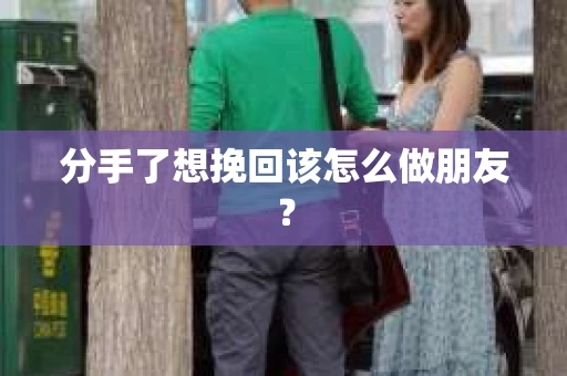 分手了想挽回该怎么做朋友? 分手了想挽回该怎么做朋友?