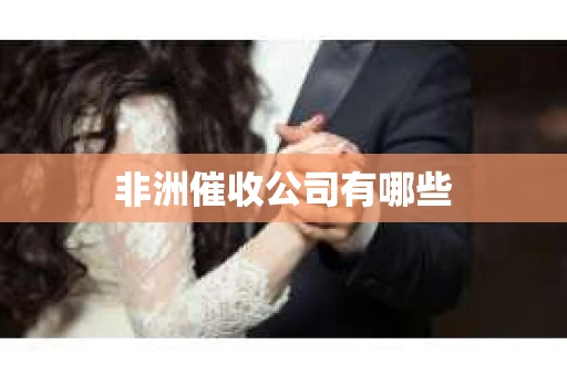 非洲催收公司有哪些