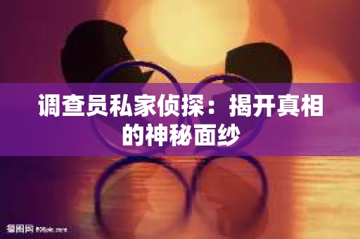调查员私家侦探：揭开真相的神秘面纱