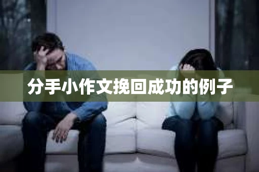 分手小作文挽回成功的例子